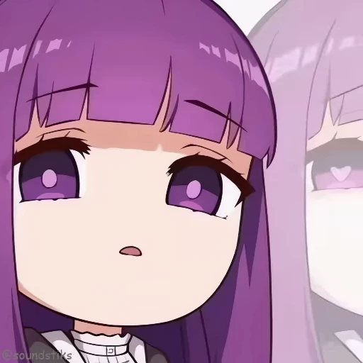 🥴 Стикер «Chibi anime» для Telegram