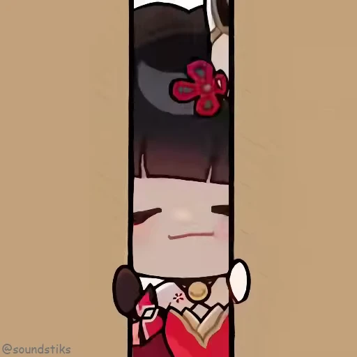 👀 Стикер «Chibi anime» для Telegram