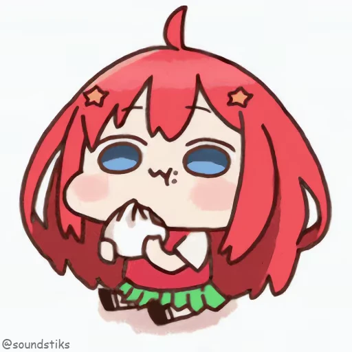 😋 Стикер «Chibi anime» для Telegram