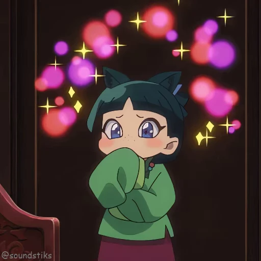 🤗 Стикер «Chibi anime» для Telegram