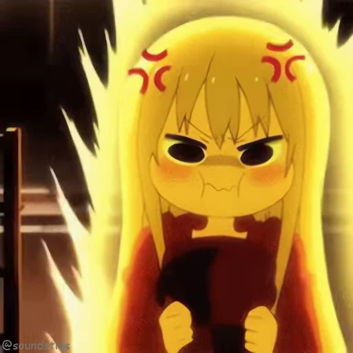 😠 Стикер «Chibi anime» для Telegram
