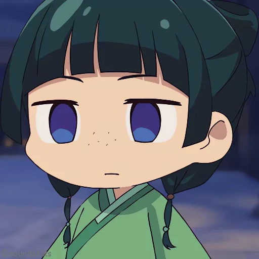 👀 Стикер «Chibi anime» для Telegram