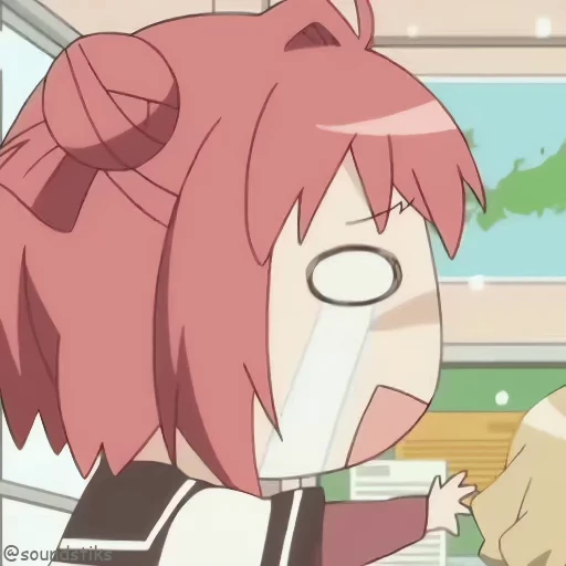 😭 Стикер «Chibi anime» для Telegram