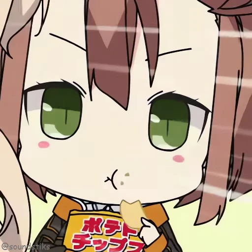 😋 Стикер «Chibi anime» для Telegram
