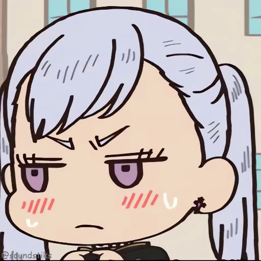 😅 Стикер «Chibi anime» для Telegram