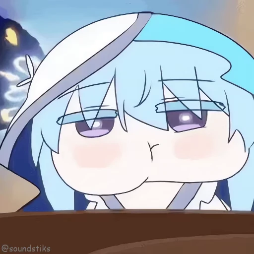 😋 Стикер «Chibi anime» для Telegram