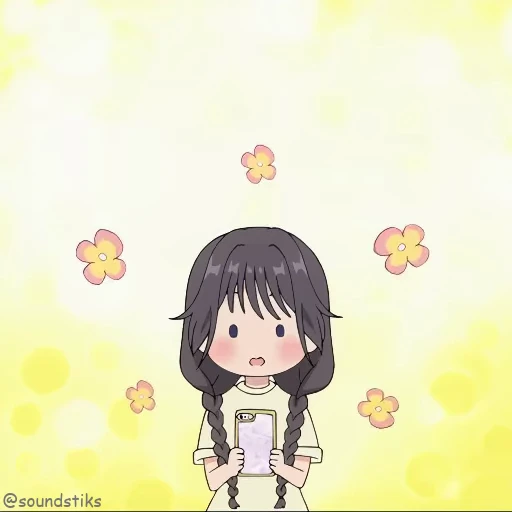 😀 Стикер «Chibi anime» для Telegram