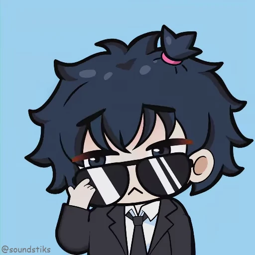 😎 Стикер «Chibi anime» для Telegram