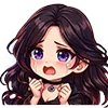 😧 Эмодзи «Chibi Anime The» для Telegram