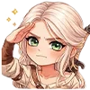 🫡 Эмодзи «Chibi Anime The» для Telegram