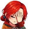 🤦‍♀️ Эмодзи «Chibi Anime The» для Telegram