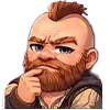 🤔 Эмодзи «Chibi Anime The» для Telegram