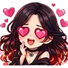 😍 Эмодзи «Chibi Anime The» для Telegram