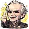 👍 Эмодзи «Chibi Anime The» для Telegram