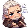 😕 Эмодзи «Chibi Anime The» для Telegram