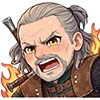 😡 Эмодзи «Chibi Anime The» для Telegram