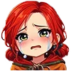 😭 Эмодзи «Chibi Anime The» для Telegram