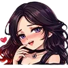 😘 Эмодзи «Chibi Anime The» для Telegram