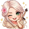 😉 Эмодзи «Chibi Anime The» для Telegram