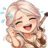 😂 Эмодзи «Chibi Anime The» для Telegram