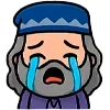 😭 Эмодзи «Альбус Дамблдор Чиби» для Telegram