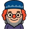 🤡 Эмодзи «Альбус Дамблдор Чиби» для Telegram