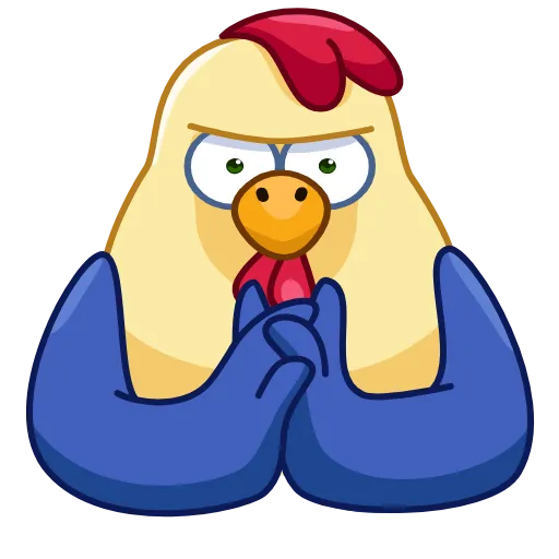 ☹ Эмодзи «Chick» для Telegram
