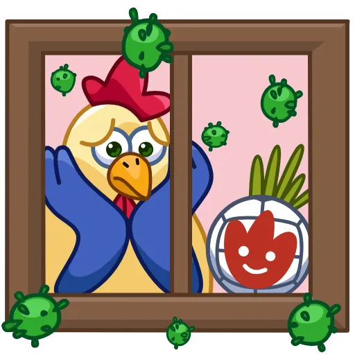 🦠 Эмодзи «Chick» для Telegram