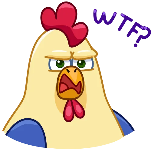 🤨 Эмодзи «Chick» для Telegram