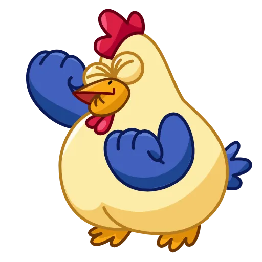 🕺 Эмодзи «Chick» для Telegram