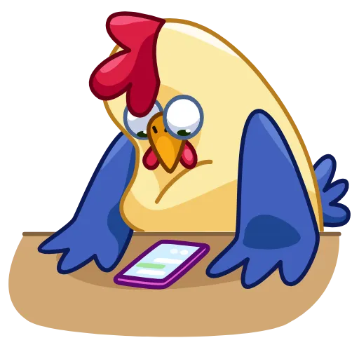 😳 Эмодзи «Chick» для Telegram