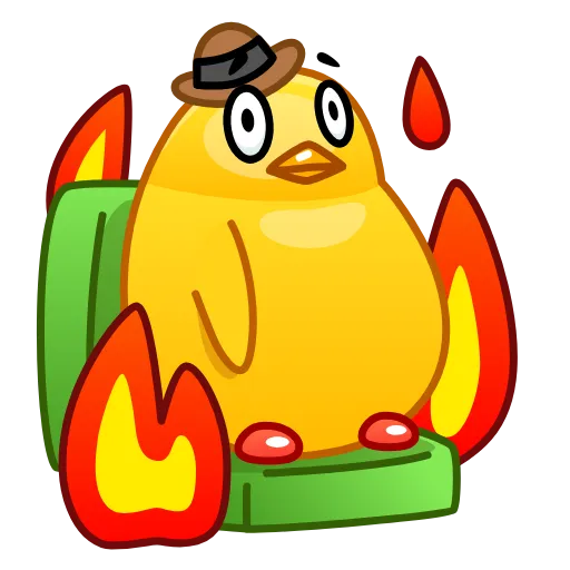 🔥 Эмодзи «Chick Chick» для Telegram