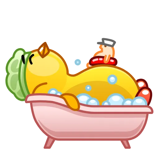🛀 Эмодзи «Chick Chick» для Telegram