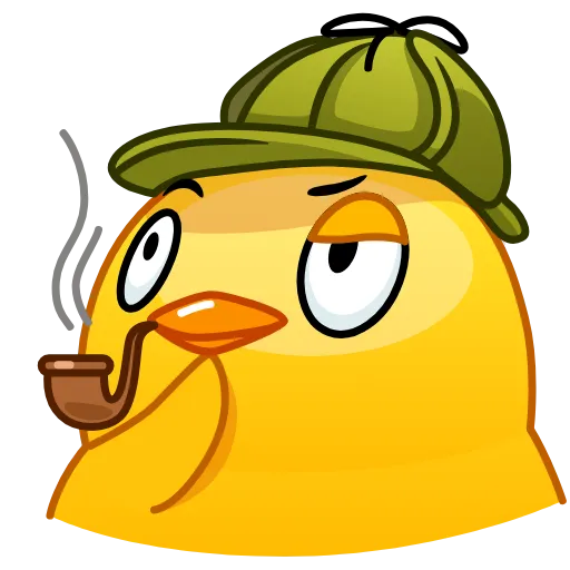 🕵️‍♀️ Эмодзи «Chick Chick» для Telegram