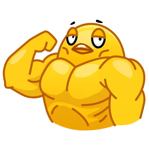 💪 Эмодзи «Chick Chick» для Telegram