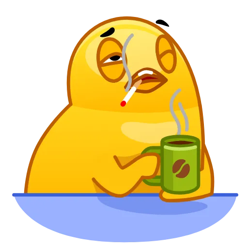 🚬 Эмодзи «Chick Chick» для Telegram