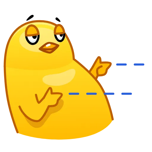 😉 Эмодзи «Chick Chick» для Telegram