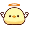 😇 Эмодзи «Cute Chick - цыплёнок» для Telegram