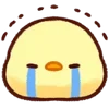😭 Эмодзи «Cute Chick - цыплёнок» для Telegram