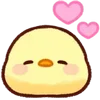 🥰 Эмодзи «Cute Chick - цыплёнок» для Telegram