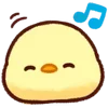 🎧 Эмодзи «Cute Chick - цыплёнок» для Telegram