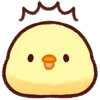 😳 Эмодзи «Cute Chick - цыплёнок» для Telegram