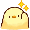 🤩 Эмодзи «Cute Chick - цыплёнок» для Telegram