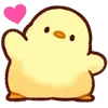 👋 Эмодзи «Cute Chick - цыплёнок» для Telegram