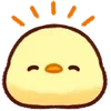☺️ Эмодзи «Cute Chick - цыплёнок» для Telegram