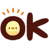 👌 Эмодзи «Cute Chick - цыплёнок» для Telegram