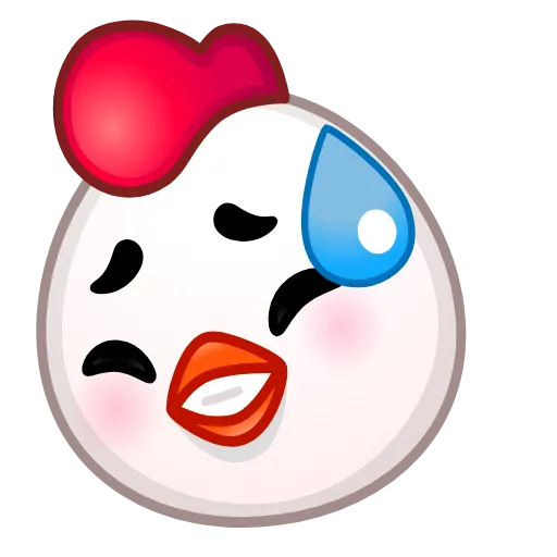 😅 Эмодзи «Chick Emoji» для Telegram
