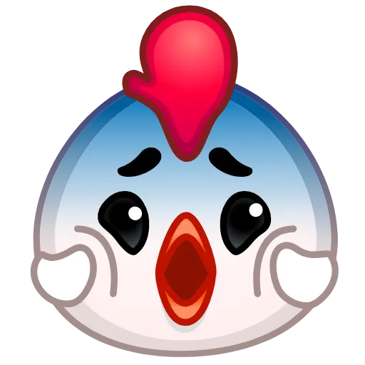 😨 Эмодзи «Chick Emoji» для Telegram