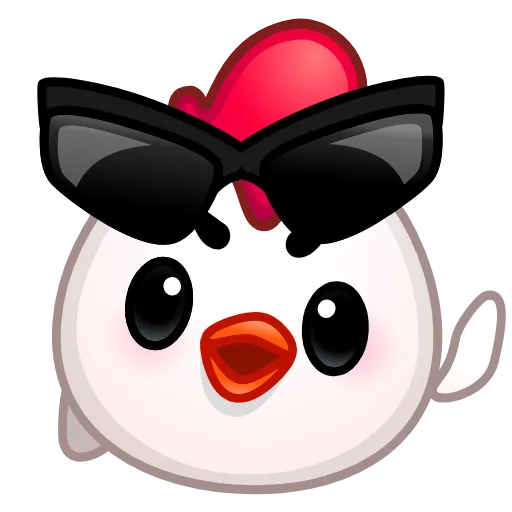 😎 Эмодзи «Chick Emoji» для Telegram