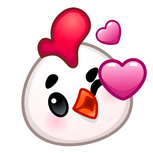 😘 Эмодзи «Chick Emoji» для Telegram